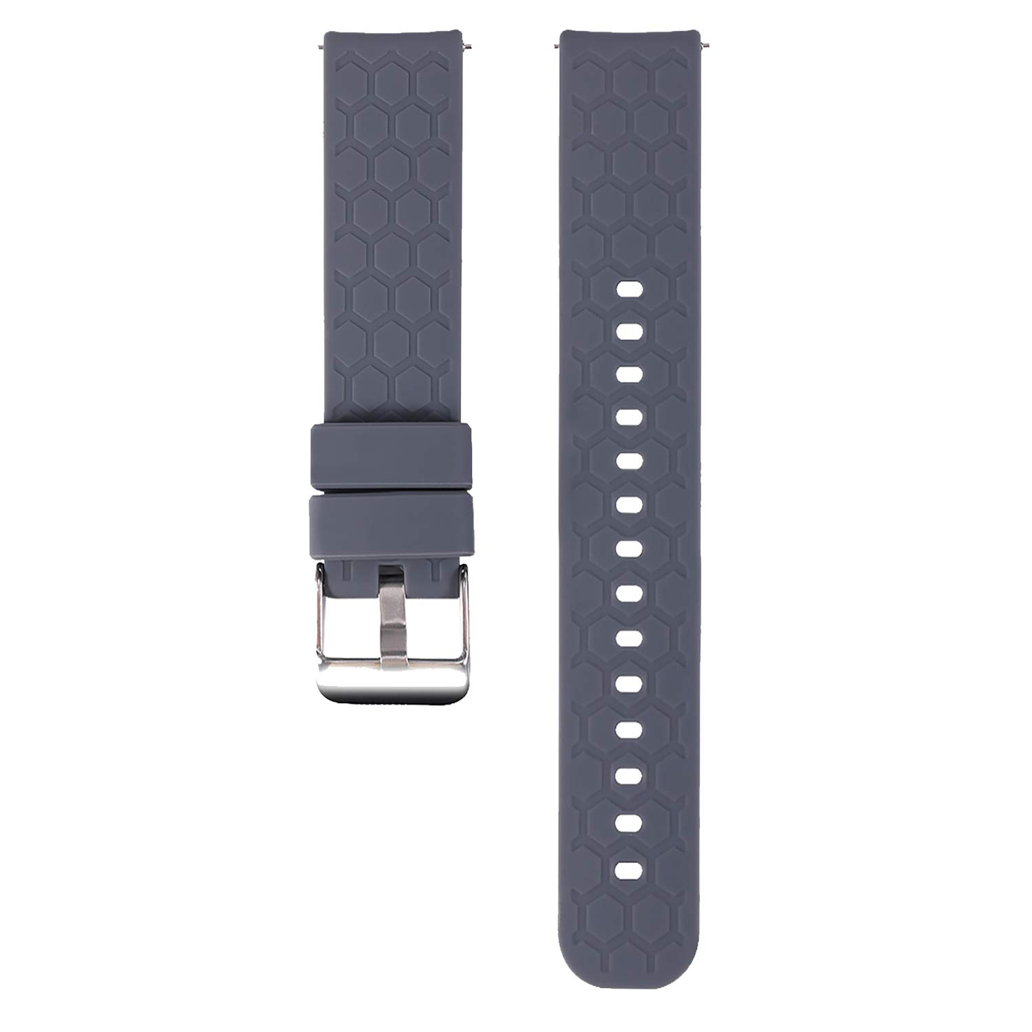 RuenTech Bands Compatible with Fossil Womens Gen 5E 42mm Watch Band Soft Silicone Sport Wristbands for Fossil 42mm