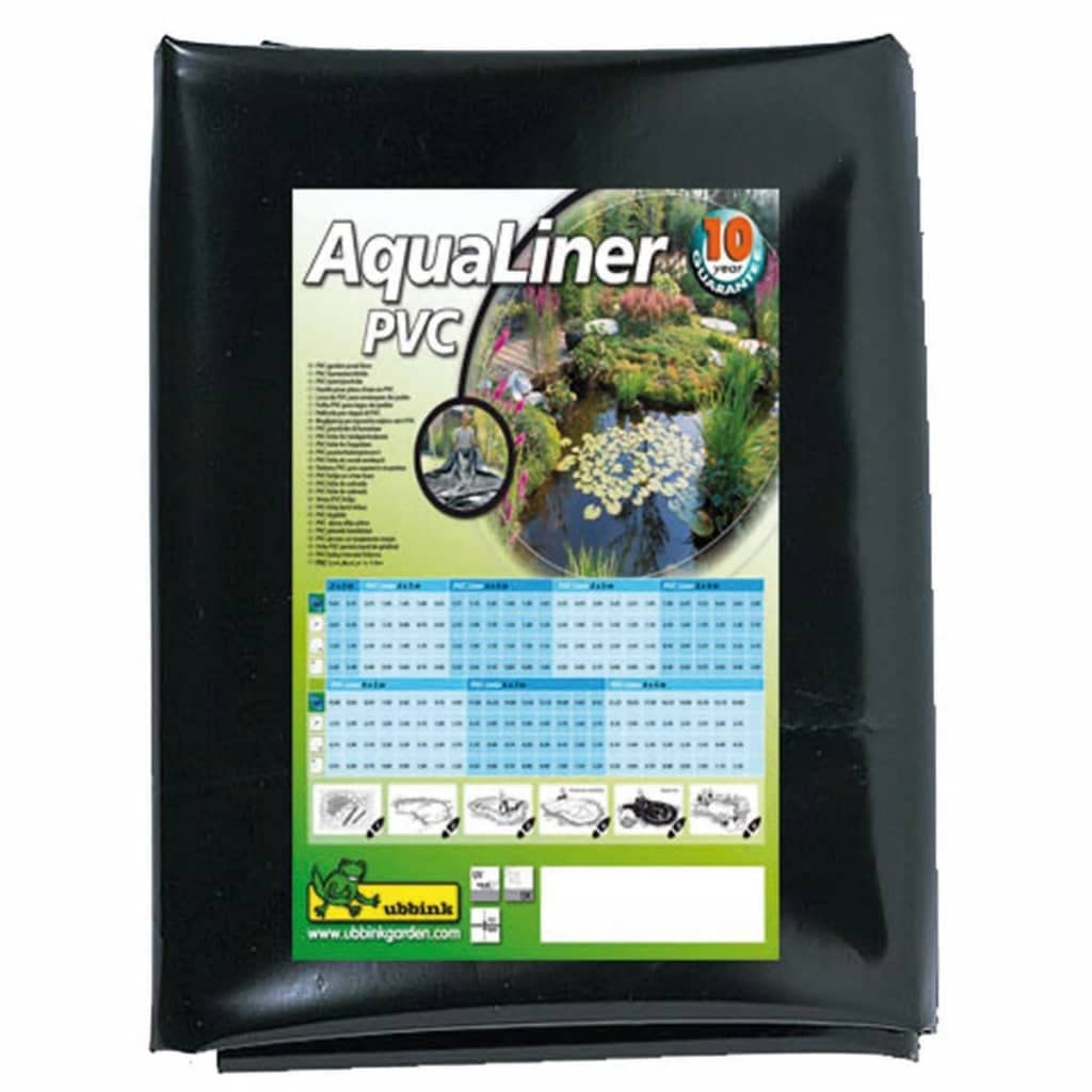Apollo Gardening Ltd 1331171 - Revestimiento del estanque de PVC (8m x 6m x 0.5mm), color gris