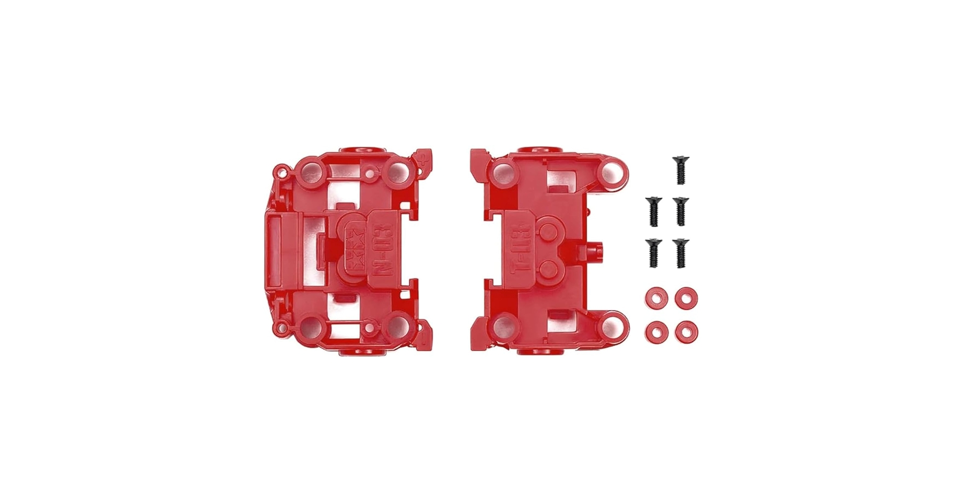タミヤ　N-03•T-03 バンパーレスユニット　２４個まとめ売り Amazon | タミヤ ミニ四駆特別企画商品 N-03・T-03 バンパーレス