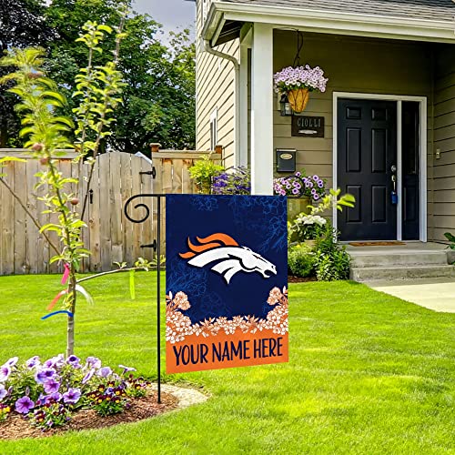 Image of Rico Industries NFL Standard /Primary Personalized 13 inch x 18 inch Double Sided Garden Flag
