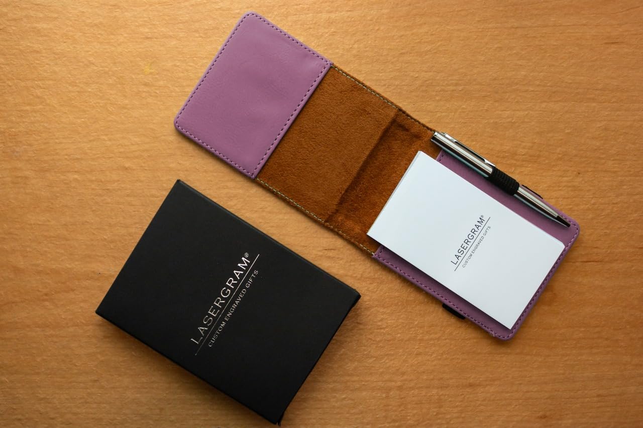 LaserGram Mini-Notizblock, PA-Arzt-Assistent, personalisierte Gravur im Lieferumfang enthalten (rosa)