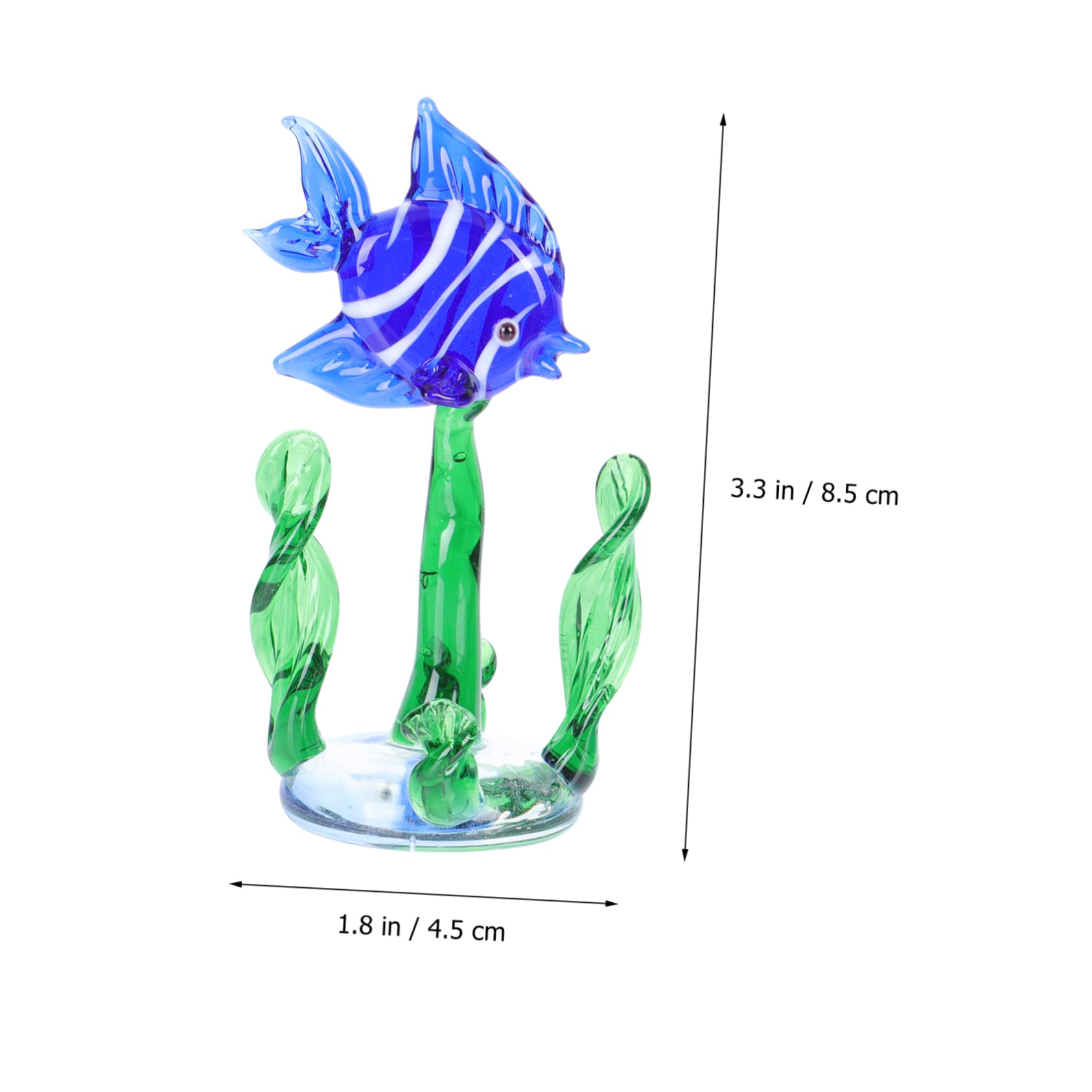 OUNONA 3 Ensembles Ornements De Plantes Aquatiques pour Aquarium Décorations pour Océan Aménagement Paysager D'Aquarium Plantes pour Plusieurs Étangs 2 pièces * 3