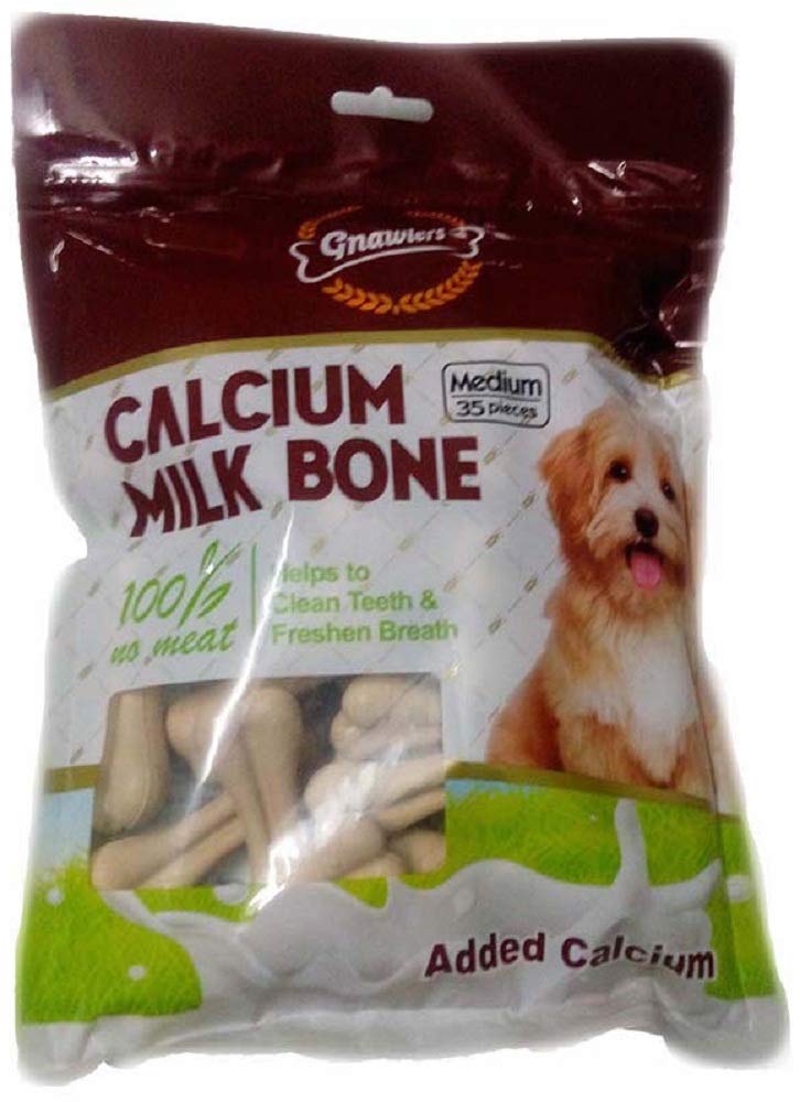 Gnawlers Calcium Milk Bone for Dog Medium 35 Pieces (B084YSFG3M) Amazon Price History, Amazon Price Tracker