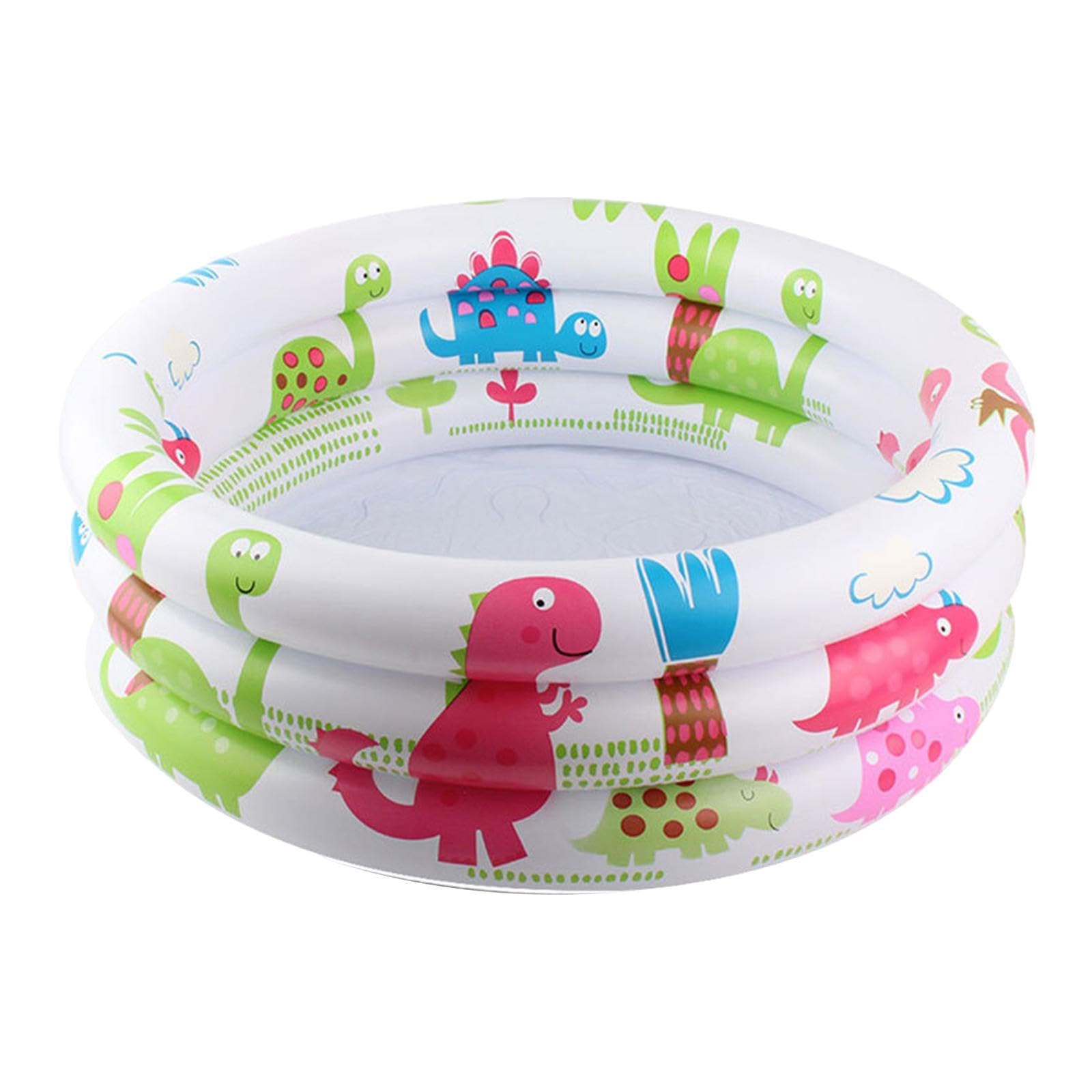 MYADDICTION Children Water Swimming Pool Dinosaur Inflatable Pool for Indoor Summer 90cm-image-4