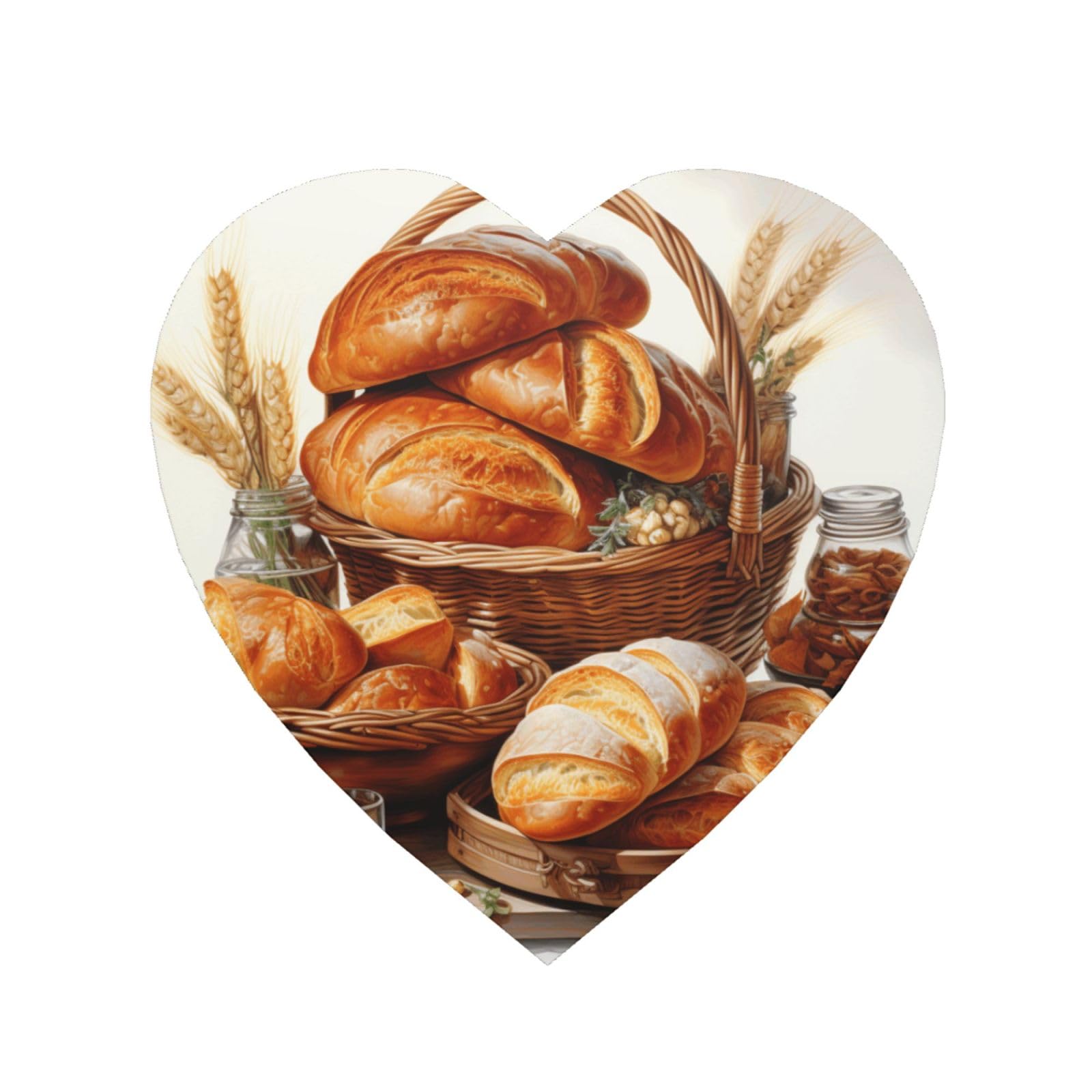 Fridge Magnets Waterproof Heavy Duty Small Magnets for Fridge Painted Bread Refrigerator Magnets Mini Round Cute Decorative Magnets for Crafts Home Kitchen Office Whiteboard Decor
