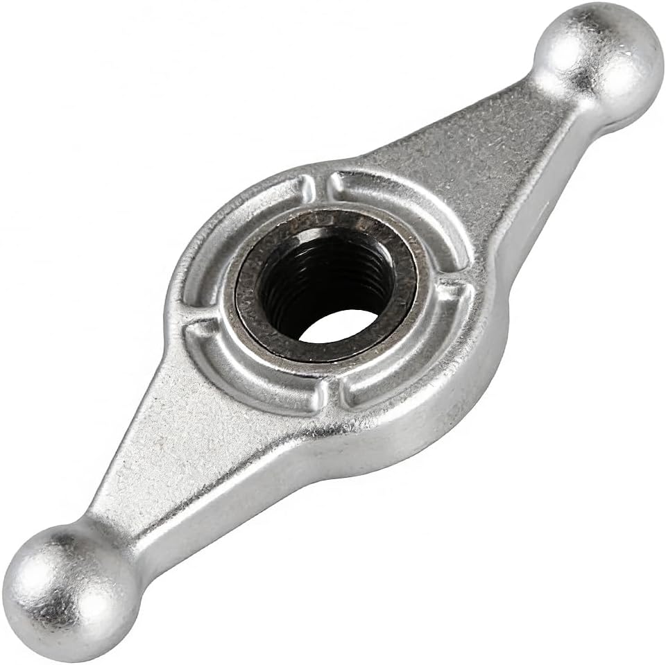 Hunter Wheel Balancer Hub Wing Nut, 40mm x 8mm Thread Pitch, Compatible with DSP/GSP 7700-9700 Models, Part #812103