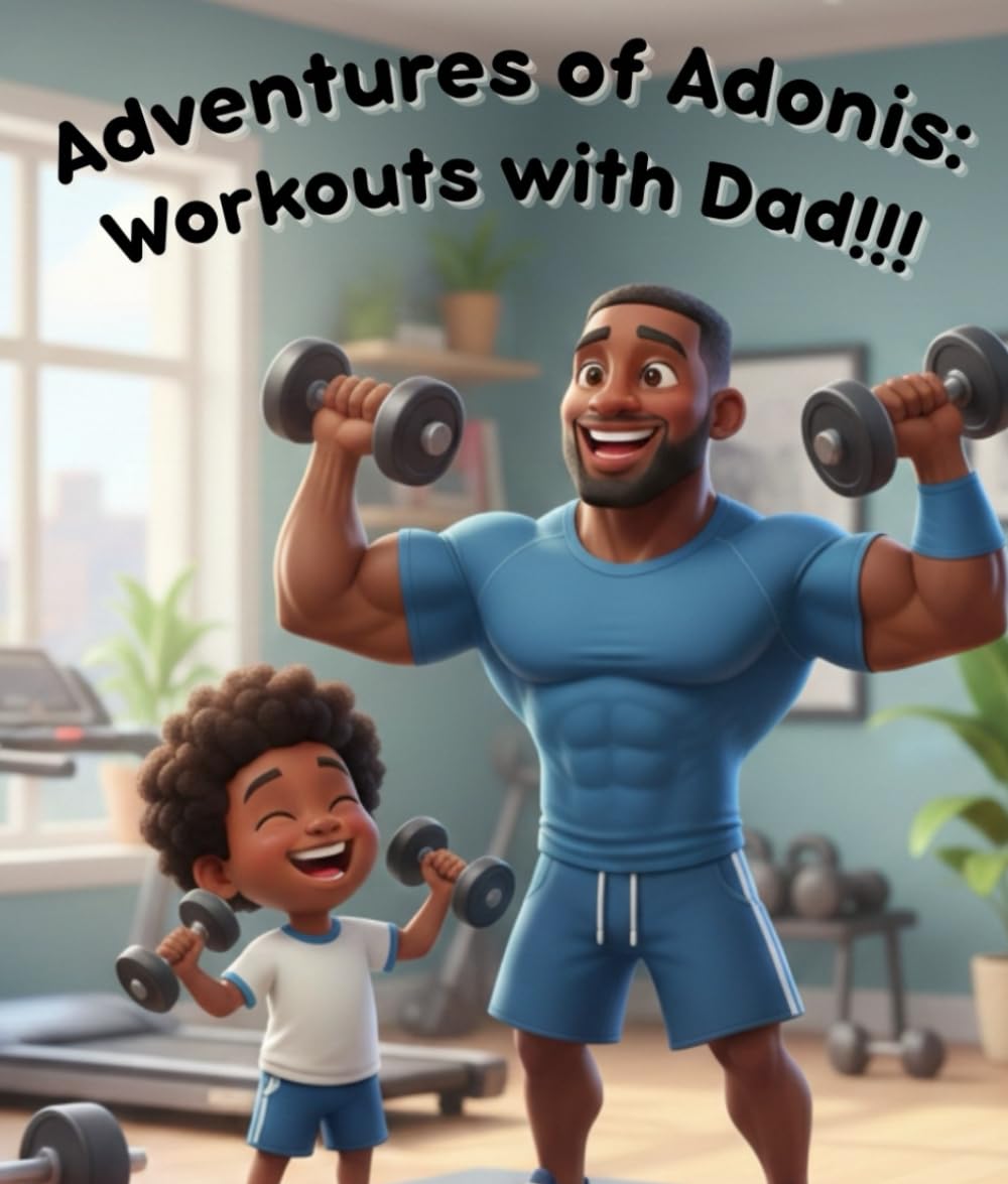 Adventures of Adonis: Workouts with Dad!!!: Children's Book