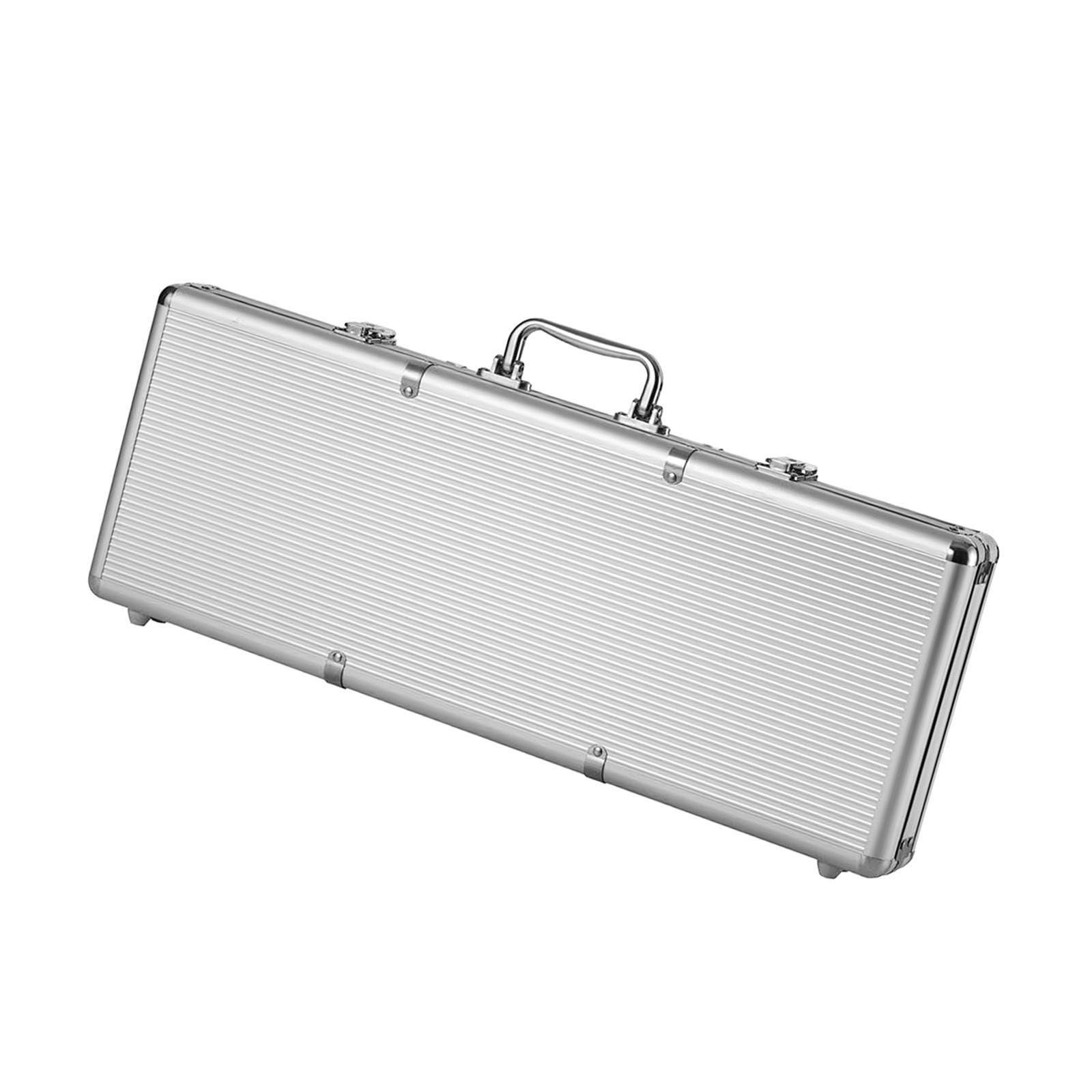 Maletín de Almacenamiento para Juegos de Aleación de Aluminio, Plata