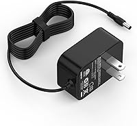 Vista 1 de WUKUR Adaptador de CA de 9 V AD-5 compatible con cable de alimentación de teclado Casio compatible con teclado Casio AD-5 AD-5MU CTK-2100 CTK-800