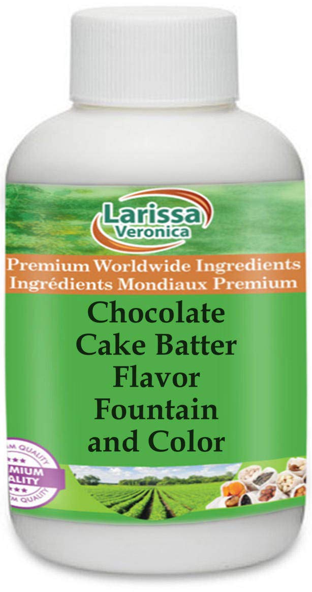 Chocolate Cake Batter Flavor Fountain and Color (16 oz, ZIN: 528119) - 3 Pack