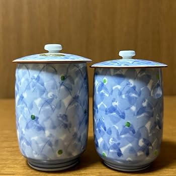 Amazon.co.jp: 「特選 睦揃 有田焼」 夫婦茶碗&夫婦湯呑 蓋付き