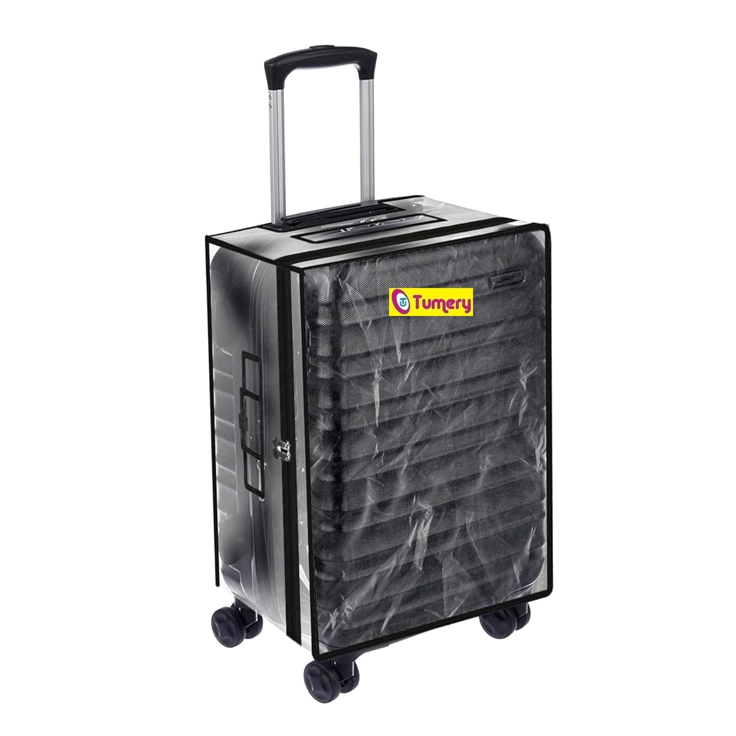 Transparent Protective Zipper PVC Dust Proof Cover for Luggage/Suitcase Trolley Bags for All Brand (for Hard Luggage, 28 Inch)-image-18