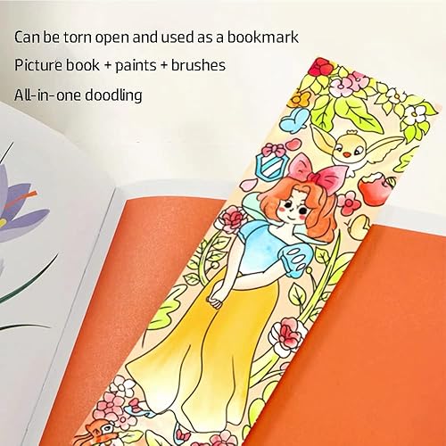 Miniatura 2 de Acrebow Libro de pintura de acuarela de bolsillo con pincel, marcador de pintura de acuarela, bolsillo de viaje, kit de acuarela para mejorar la