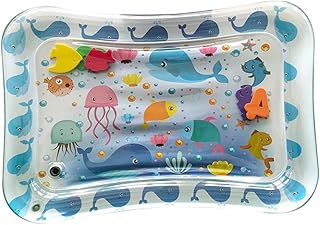 Toyvian Tapete De Água Inflável Para Bebês Tapete De Água Inflável Para Recém-Nascidos Almofada De Água Infantil Brinquedo De Almofada De Água Para Recém-Nascidos