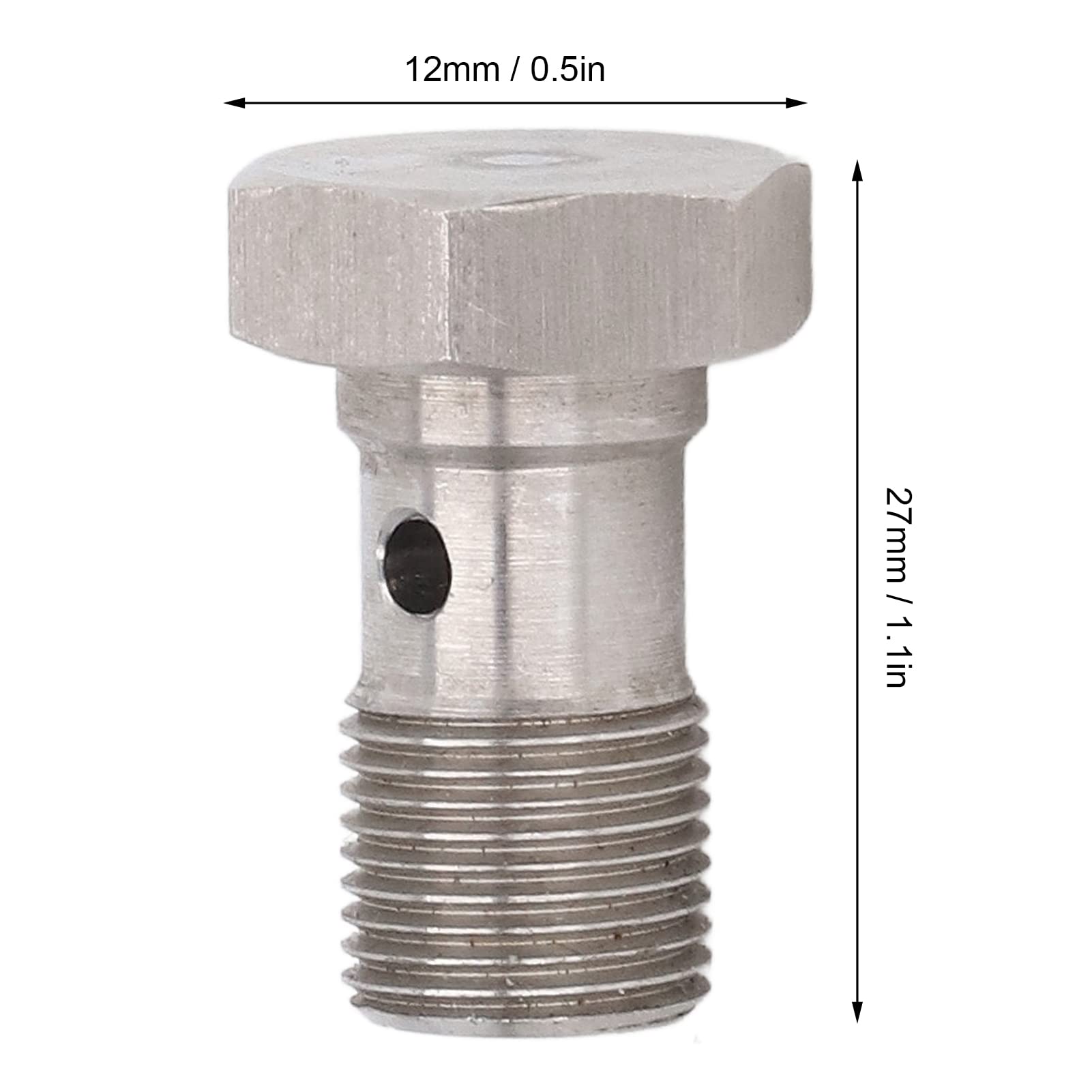 Amazon | 12mm バンジョー ボルト フィッティング M12x1.0