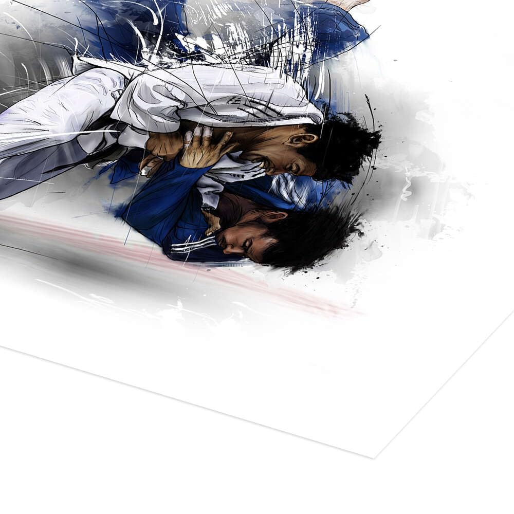 Judo Poster de Tompico 40 x 30 cm Tableaux Décoration murale