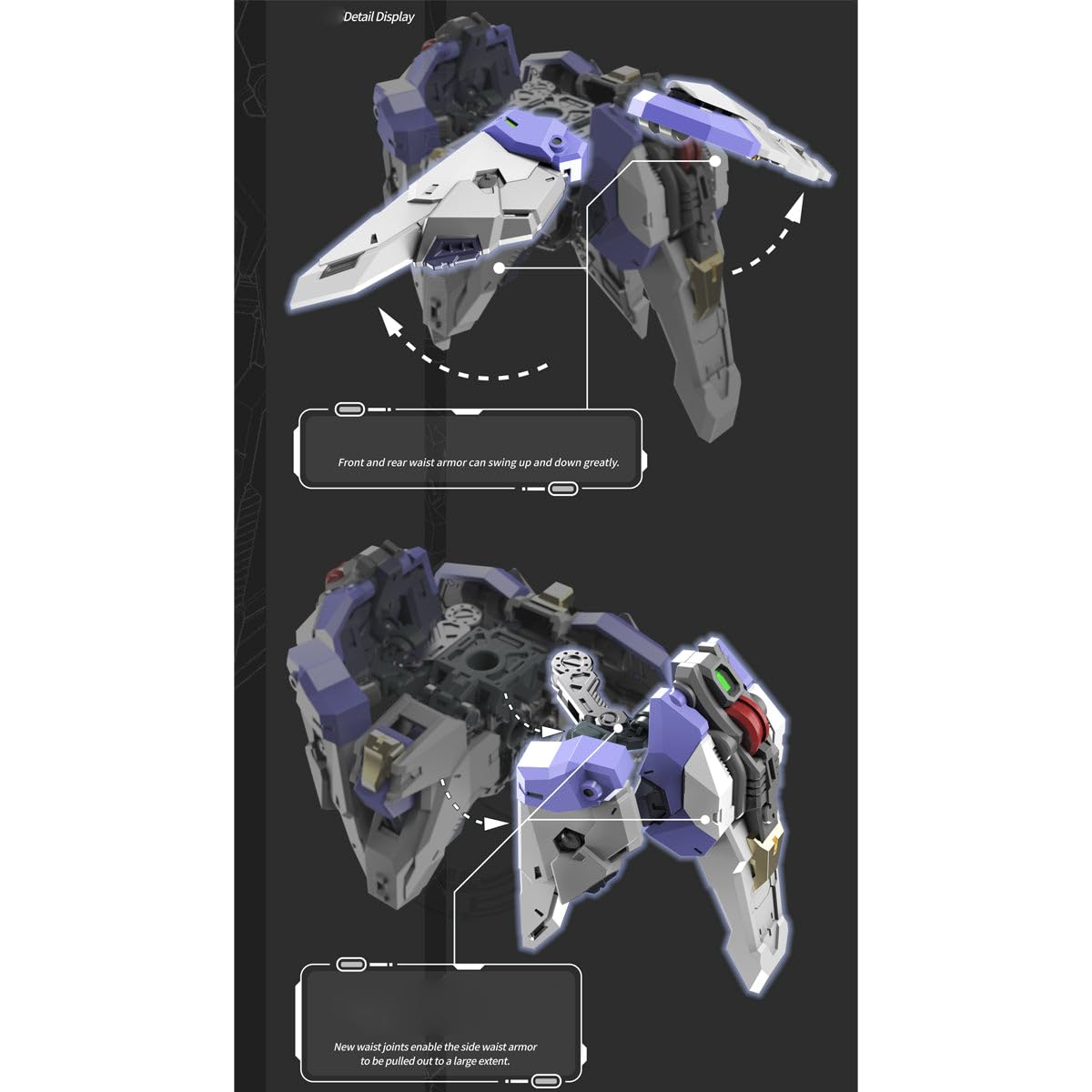 HIPLAY Fusion TMS-01 Meteor 1/100 Model do Montażu