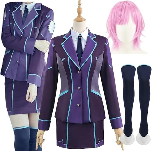 Amazon.co.jp: [楽コス]夕陽リリ コスプレ 衣装 ゆうひりり 制服