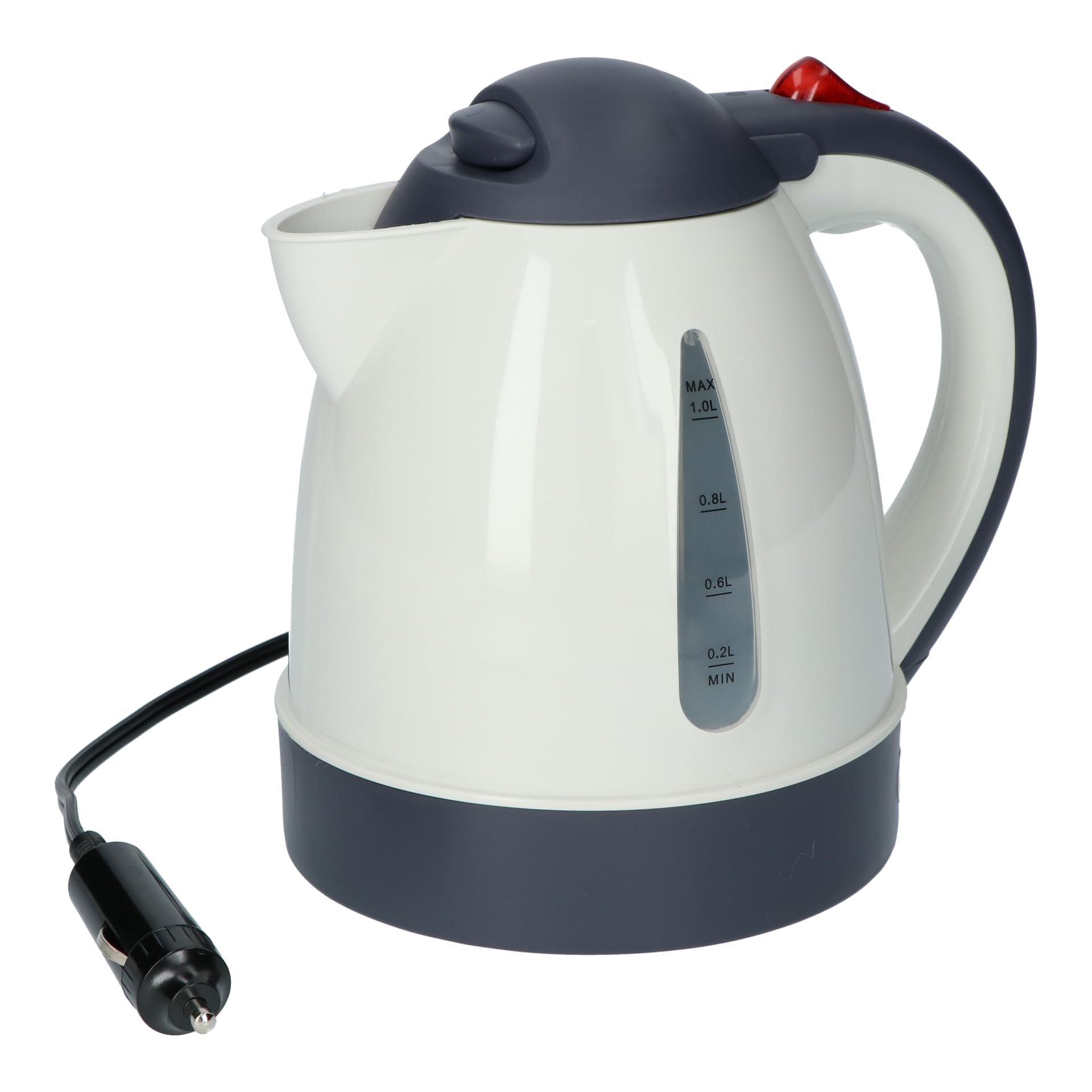 Carpoint - Bouilloire d'eau - 1 Litre - 12V - Blanc