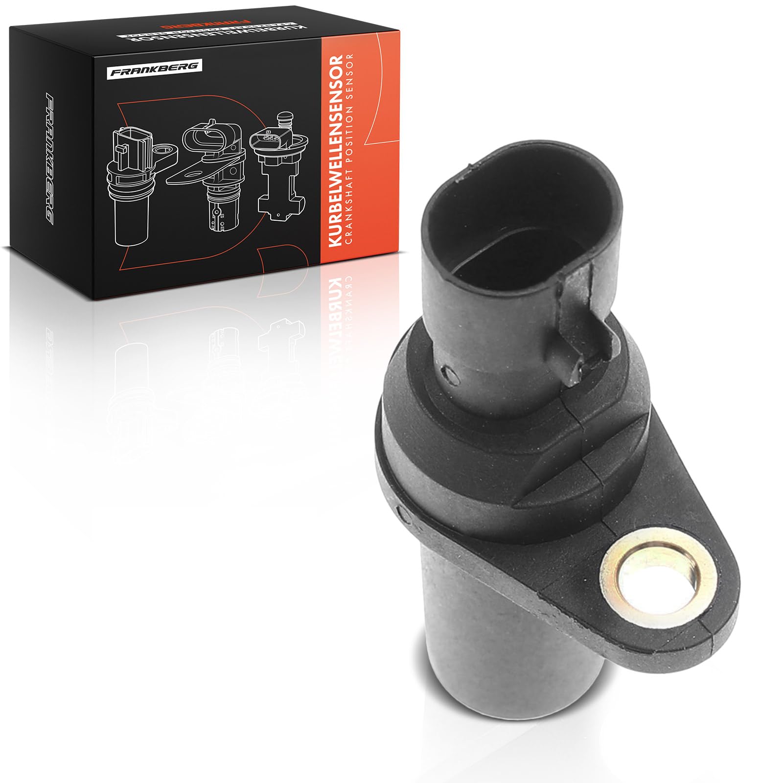 Frankberg Générateur d'impulsions du capteur de position du vilebrequin | Compatible avec: Idée 350,Doblo Box/MPV 223,Punto Box/Hatchback 199,312,Ligne 110 323,Doblo MPV 119 223,Fiorino MPV 225