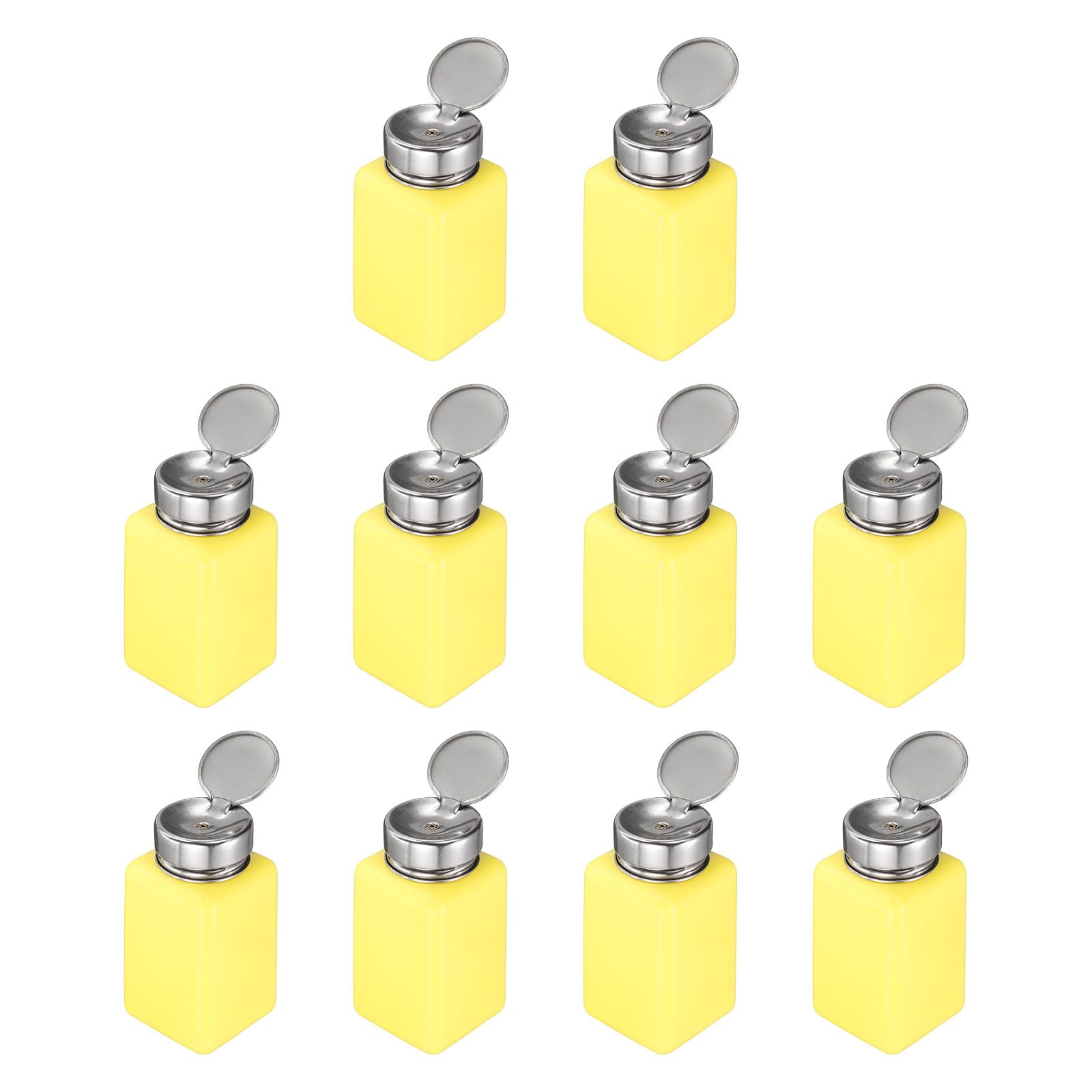 Distributeur d'alcool de solvant 200ml en lot de 10 flacons avec pompe