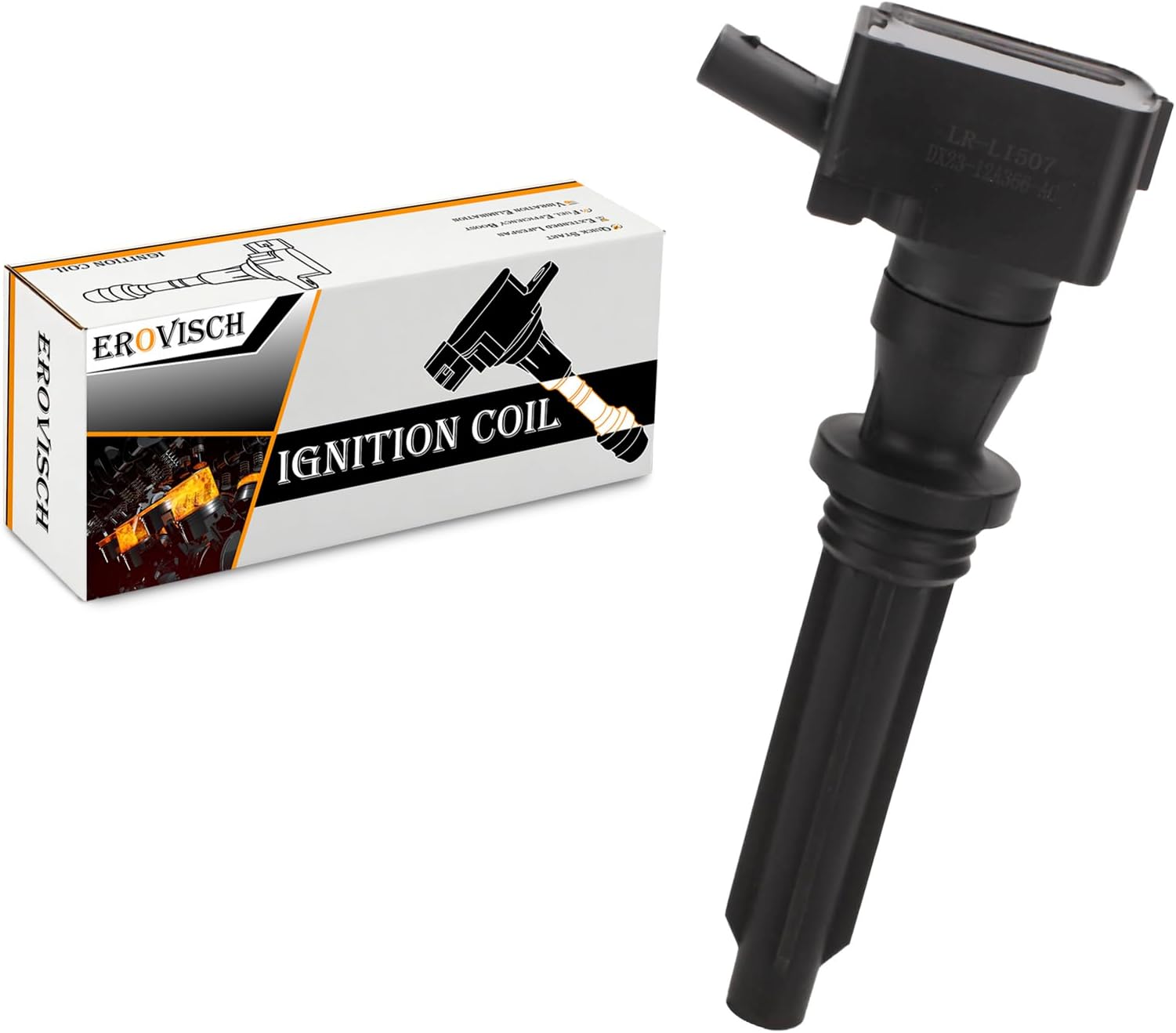 UF730 OEM Ignition Coil - Compatible with Jaguar F-Pace F-Type XE XF XJ Land Rover LR4 Range Rover Range Rover Sport 2013 2014 2015 2016 2017 2018 2019 2020-3.0L - Replaces # C2Z18619 LR035548 UF727