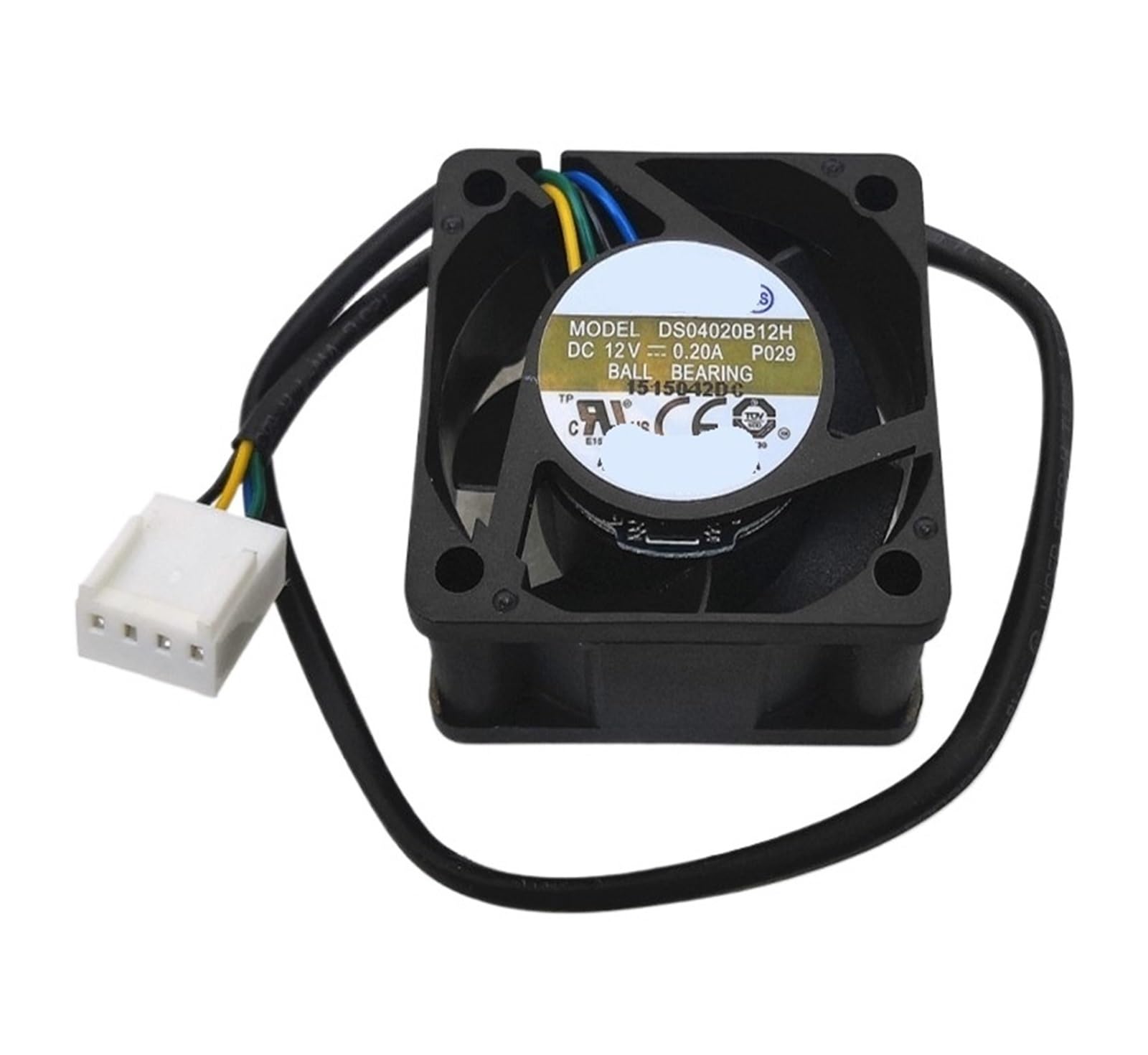 TYHUJKKL 40mm Cooling Fan DS04020B12U 4020 40MM 4CM 40X40X20 DC 12V 0.25A