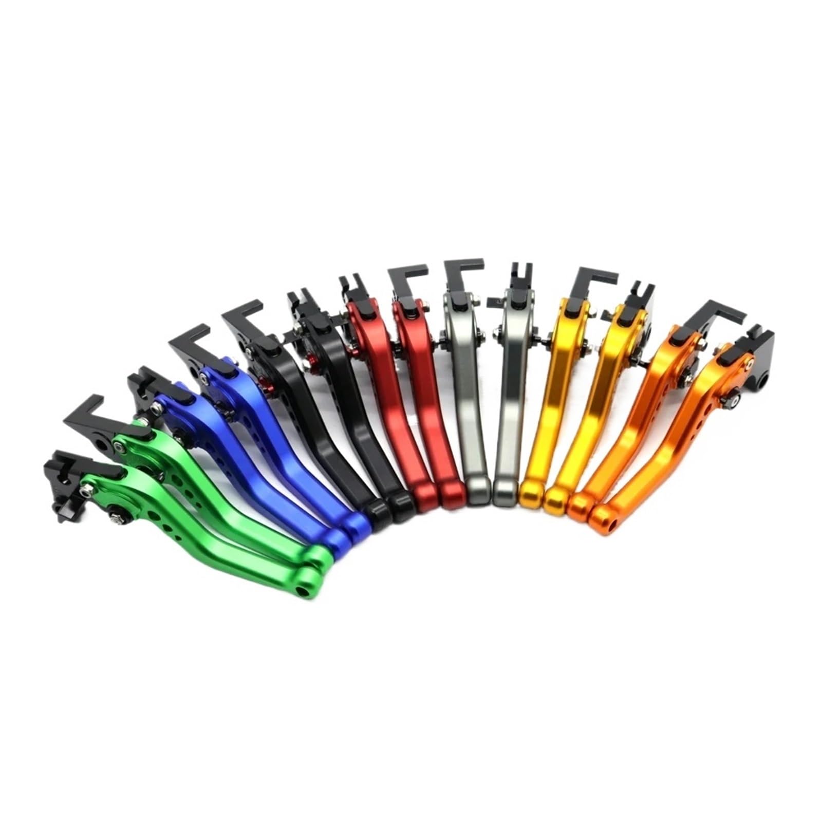Kupplungsbremshebel Für SUZUKI DL650 SV650/S RV200 2013-2015 2016 2017 2018 2019 2020 Motorrad Einstellbare Bremse Kupplung Hebel Motorrad Kupplungshebel(Yellow)