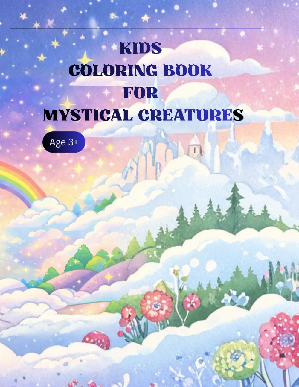 KIDS COLORING BOOK FOR MYSTICAL CREATURES