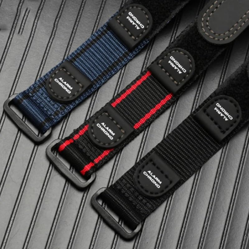 VELORE Cinturino per orologio sportivo in nylon impermeabile da 18 mm 20 mm per cinturini di ricambio per orologi Luminox, per cinturini di ricambio per orologi Seiko