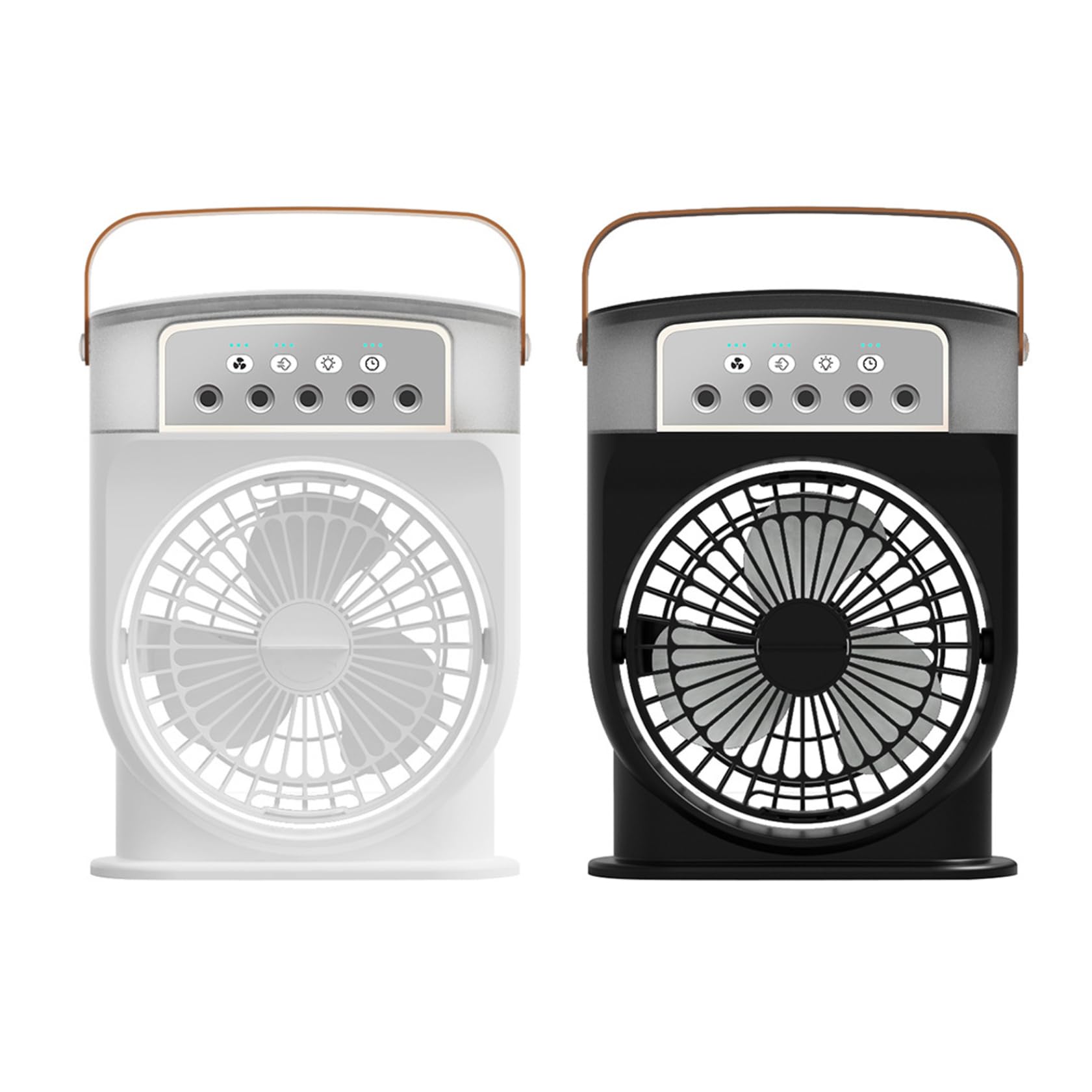 Refroidisseur d'air portable USB mini ventilateur de bureau silencieux 3 vitesses