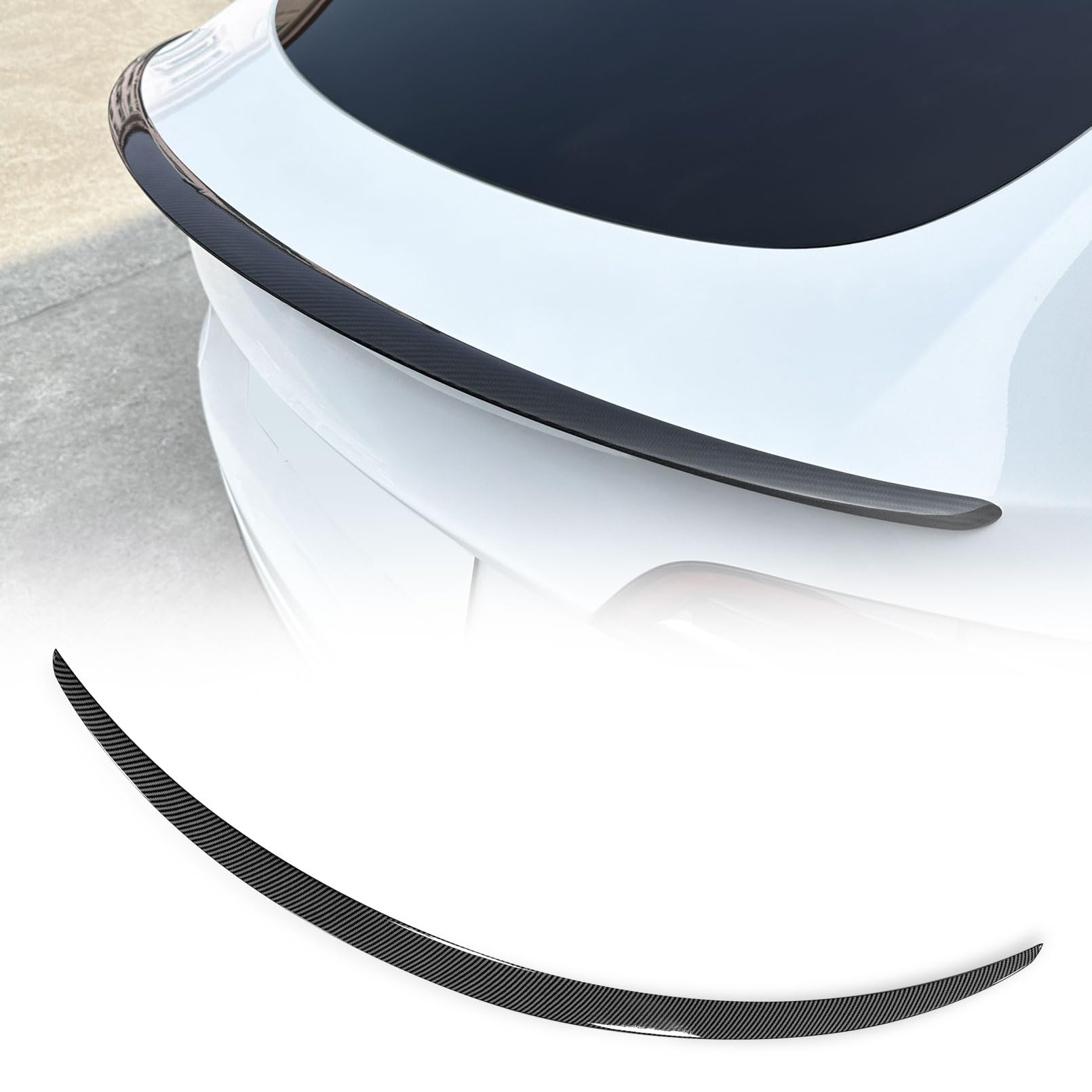 Photo 1 of Fit Tesla Model Y Spoiler Rear Wing 2020-2023 2024 