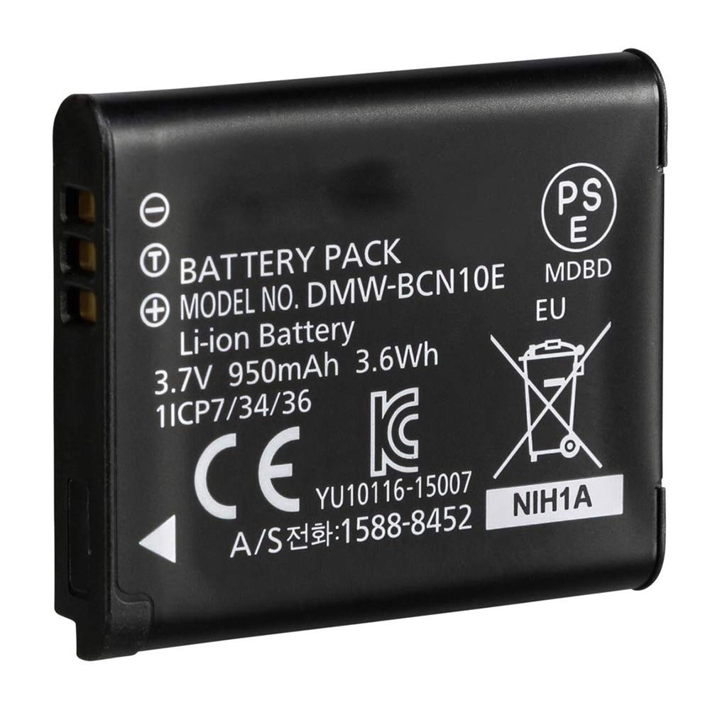 Batterie Pour Panasonic DMW-BCN10E / DMW-BCN10 - Compatible Lumix DMC-LF1, 700mAh - 8