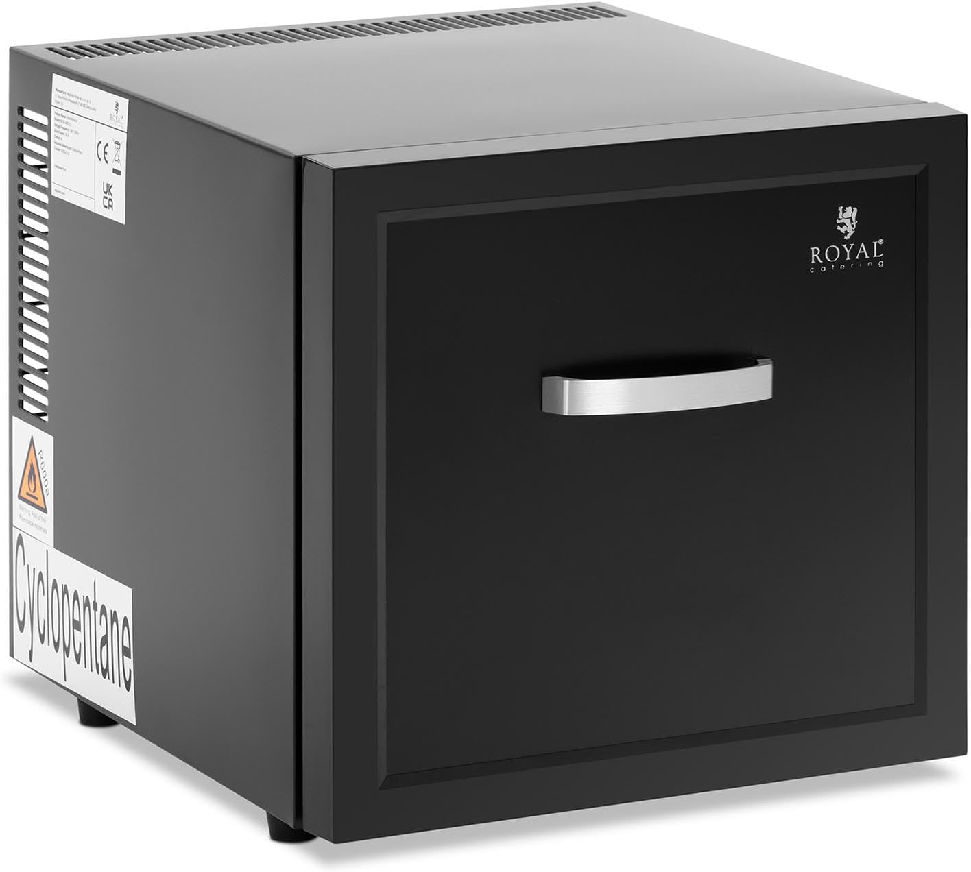 Royal Catering RCGKMBD21L Mini Bar 19L Drawer Black Hotel Mini Bar