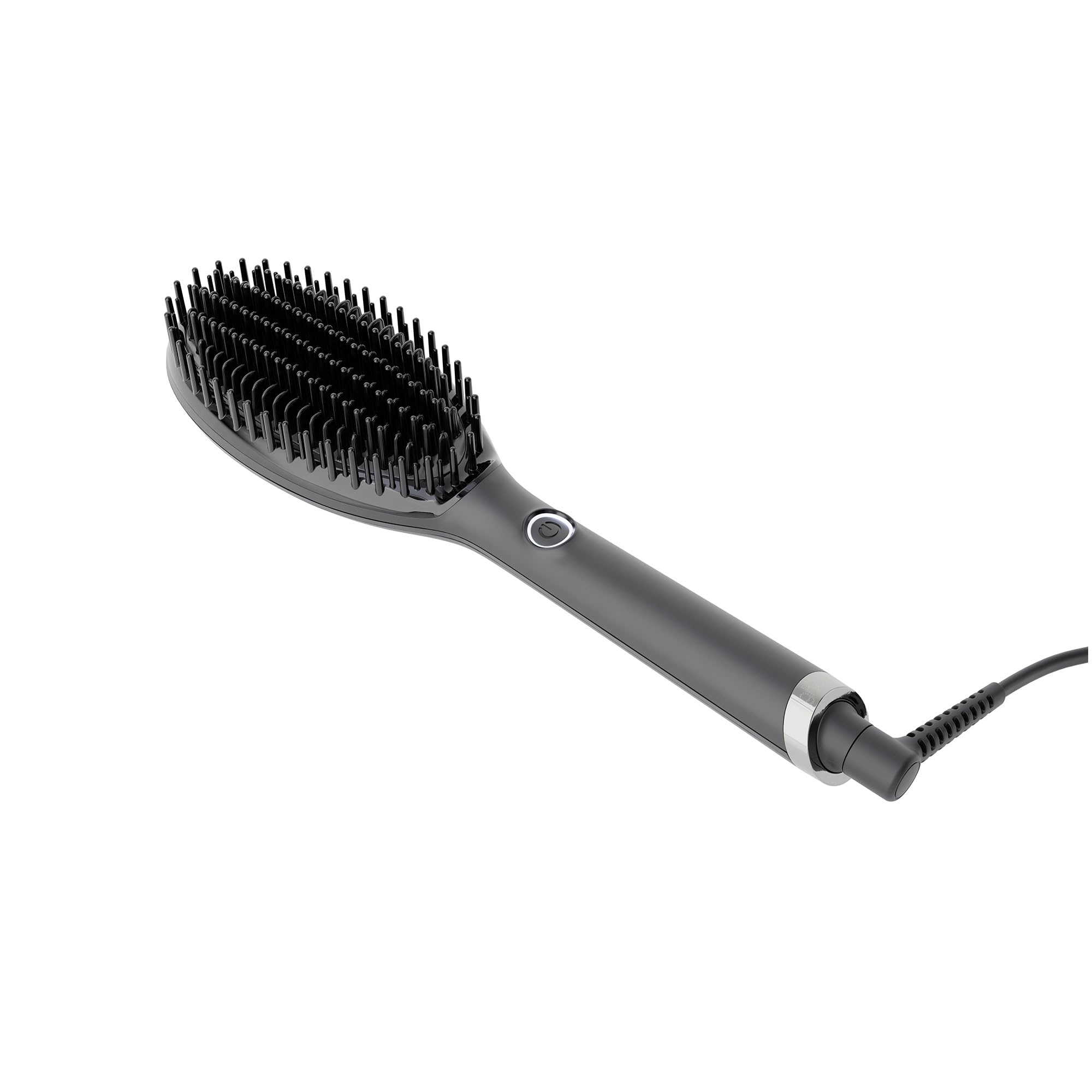 ghd - Brosse Chauffante ghd Glide+, Brosse Lissante (Noire) - Lissage Rapide, Facile, résultats sans frisottis - Sans chaleur extrême - Tous types de cheveux - S'utilise sur cheveux secs