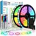 Upgraded 2020 LED Strip Lights 32.8ft RGB IP67 Waterproof with Extra Adhesive 3M Tape - Professional Changing Multi-Color LED Light Strips with Remote - Decoration Lighting for Room, Bedroom, Home