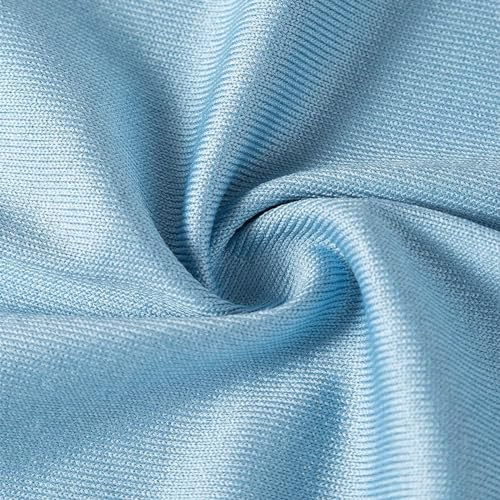 6 Pack Kitchen Towels Set, 15"X15" Quick-Drying Cotton Dishcloths (Blue) - image 3
