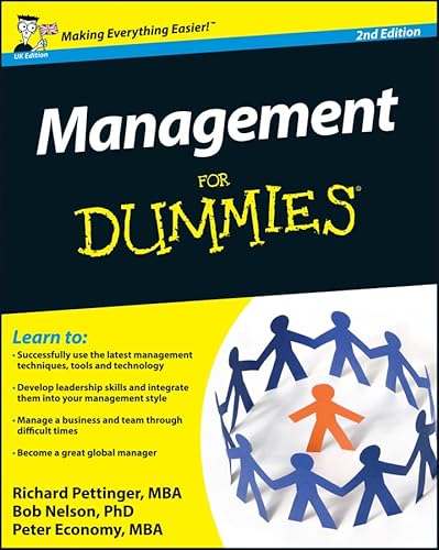 Management For Dummies 0470977698 Book Cover