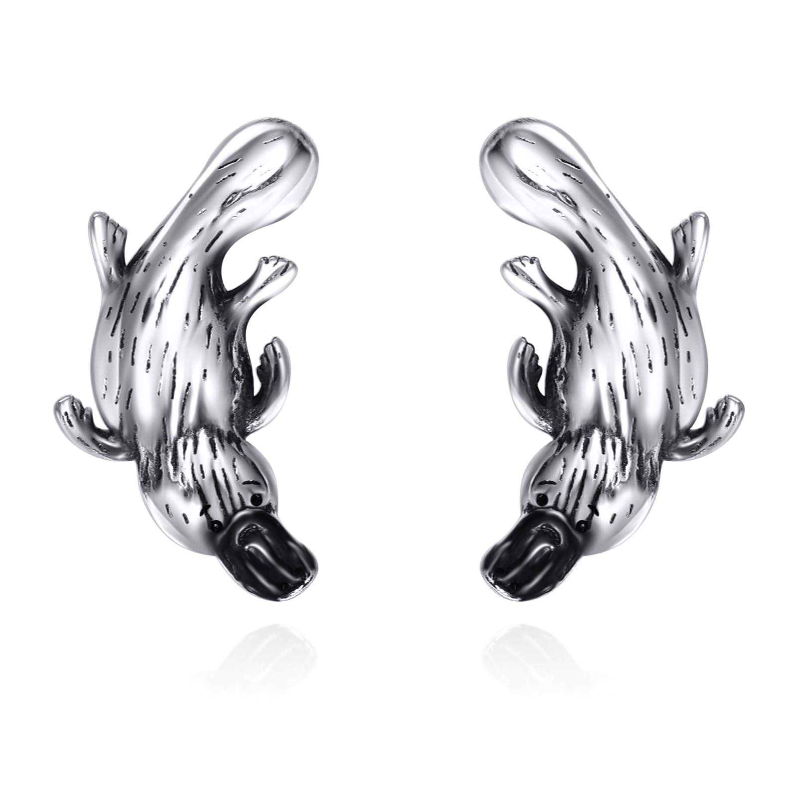 JERWLISterling Silver 925 Animal Stud Earrings Cute Animal Jewelry Gift For Women Lover Christmas Gifts