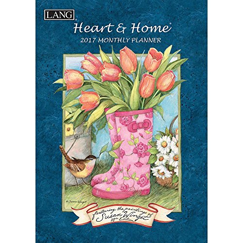 Lang 2017 Heart & Home Monthly Planner, 8.5 x 12 inches (17991012098)