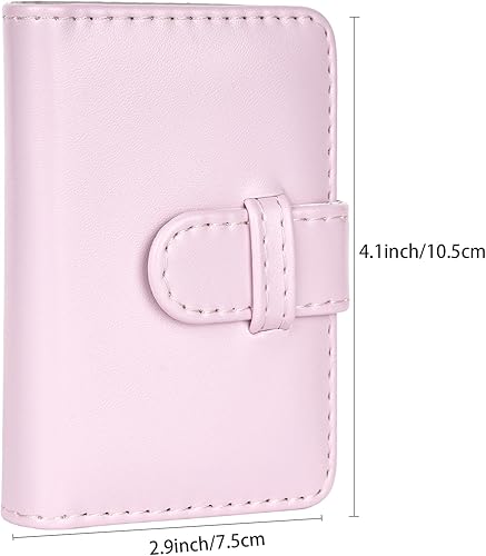 Miniatura 3 de Mini álbum de fotos pequeño compatible con Fujifilm Instax Mini Film, foto de 2 x 3, soporte para tarjetas de fotos Kpop, cartera para mini 12 11 40