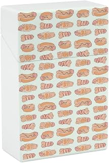Happy Dick Sweet Bacon Wrapped Plastic Cigarette Cases Portable Cigarette Box Cigar Boxes Pocket Cigarette Storage Containe