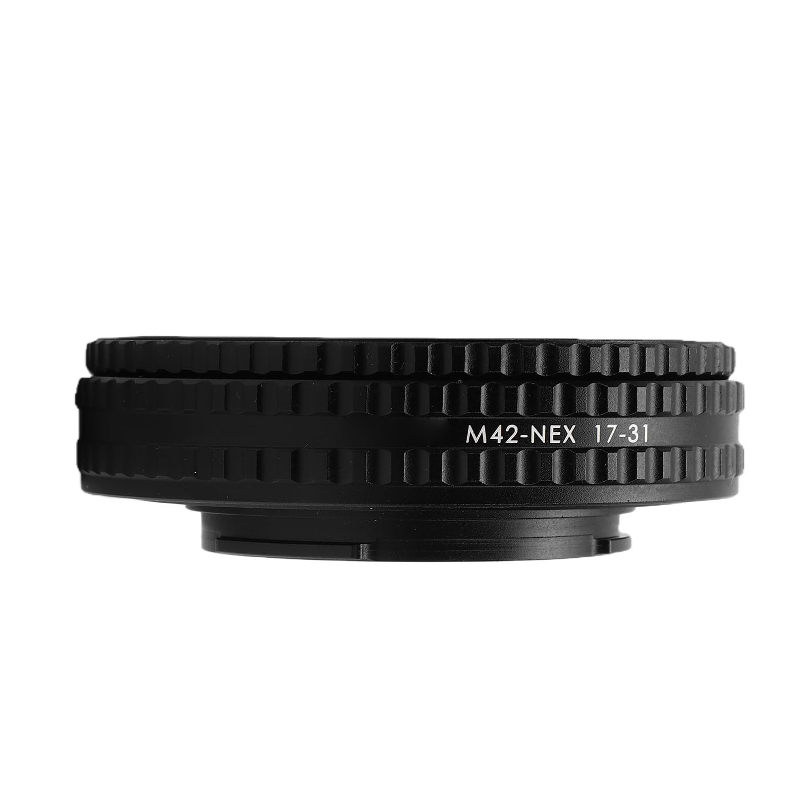 Adattatore per Obiettivo, Attacco da M42 a NEX con Campo di Messa a Fuoco da 17-31 Mm per Obiettivi Vintage e Moderne Fotocamere Mirrorless