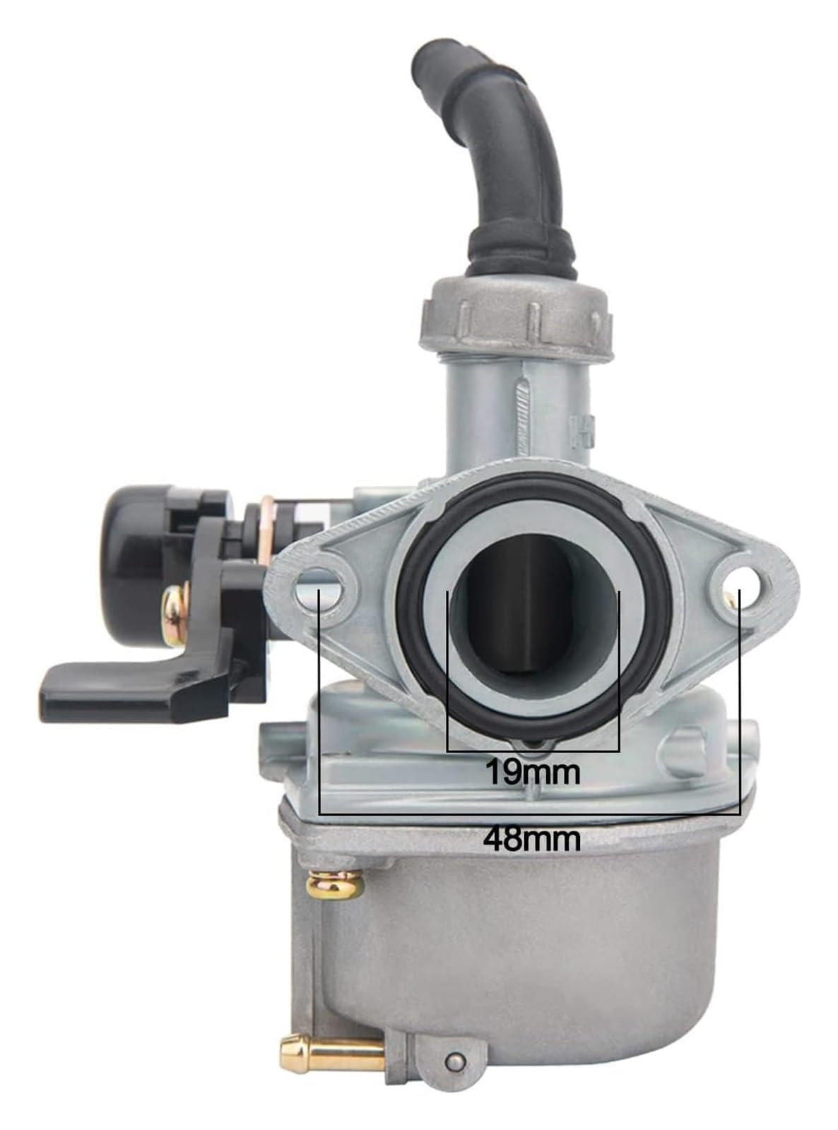 Or Per Collettore Aspirazione Per Carburatore 16/19 Pit Bike 110cc Miniquad Quad 110cc - Foto 12