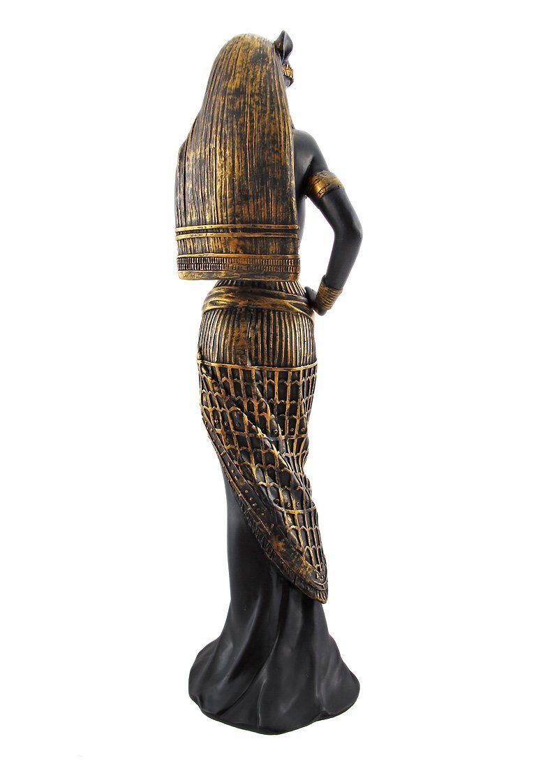 Pacific Giftware Statuette de la déesse mythologique égyptienne Flirty Bastet 27 cm