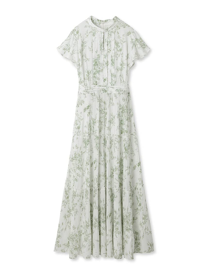 Amazon.co.jp: プリーツプリントワンピ : ファッション