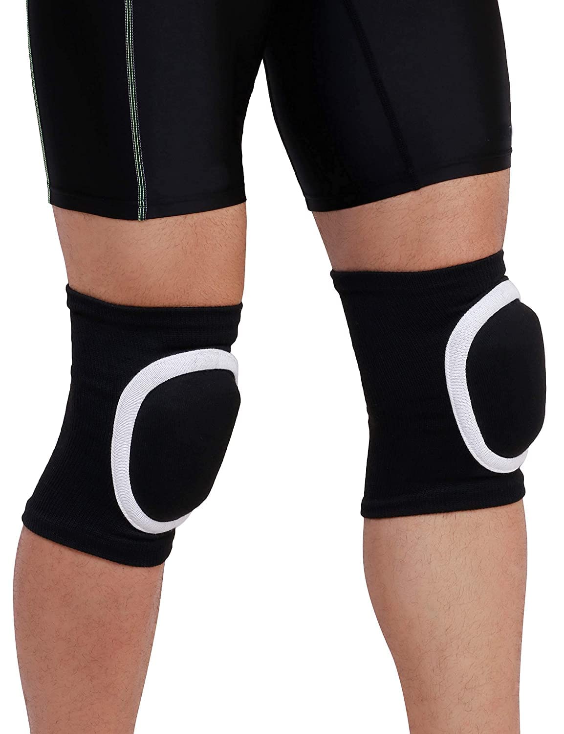 NEVER LOSE Sponge Knee Pads for Mens & Womens| Support built for Superior Protection and Comfort | Knee Sleeve for Sports Workouts Gym Dancing Skating Cycling |Guard Protector 1