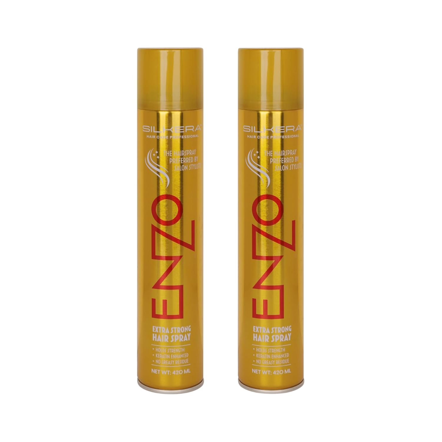 Buy SILKERA Enzo Extra Strong Hair Spray | Keratin Enhanced Hair