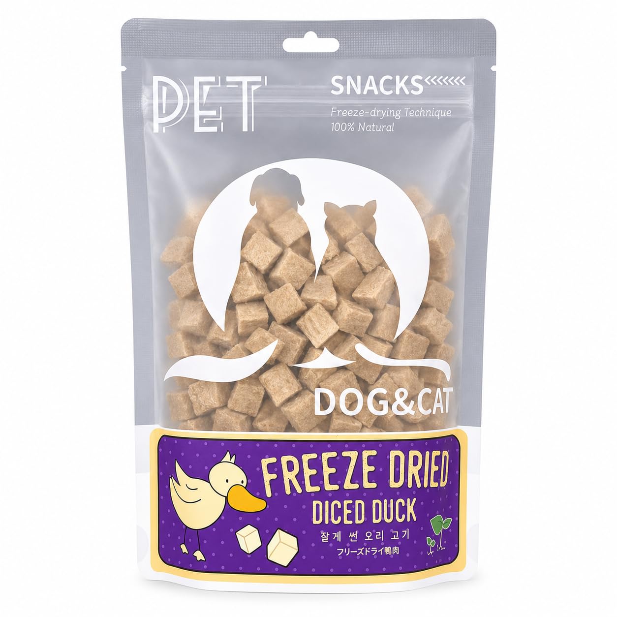 Freeze Dried Pet Food for Dogs & Cats (Duck Breast)