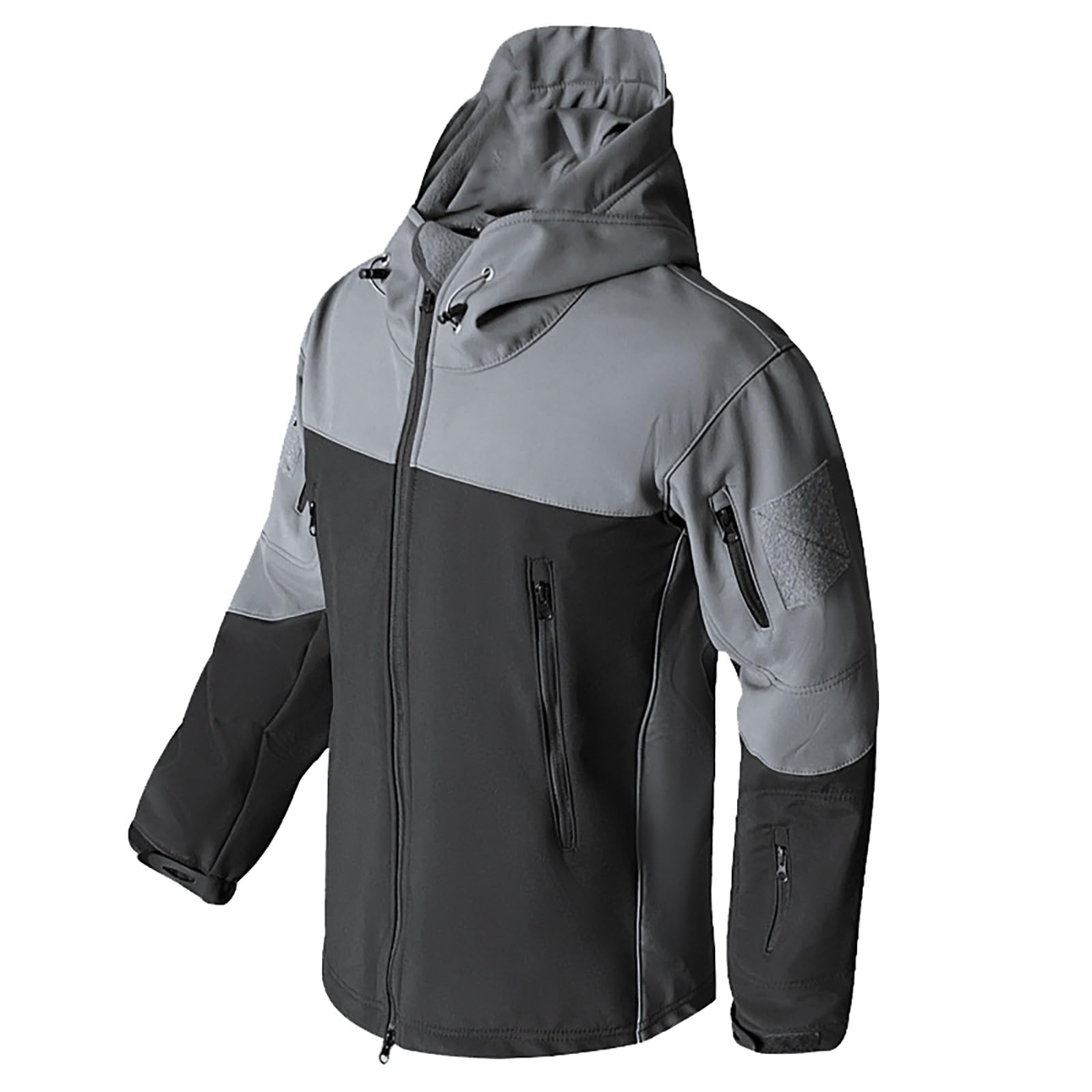 Générique Blouson Homme Hiver Pardessus Coupe Vent Des Poches Léger Pour Trench-Coat, Classique Pardessus Coupe-Vent Boutons-Pression Blouson Automne Séjour À La Campagne, Marche En Forêt
